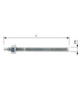 Svorníky pro chem.kotvení M10x130