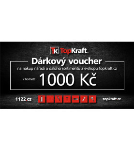 Dárkový poukaz 1000 Kč